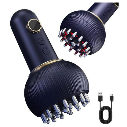 💆‍♀️ Electric Lymphatic Drainage Massager – Full Body Slimming & Detox Massage Brush ⚡