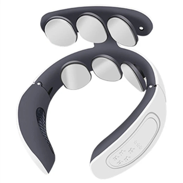 💆‍♀️ Six-Head Cervical Neck Massager – Portable Electric Pain Relief & Relaxation Device ⚡