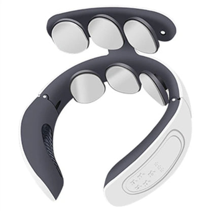 💆‍♀️ Six-Head Cervical Neck Massager – Portable Electric Pain Relief & Relaxation Device ⚡