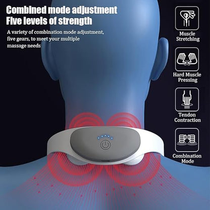 💆‍♂️ 360° Cervical Neck Massager Pro – Electric Neck & Shoulder Pain Relief Device ⚡