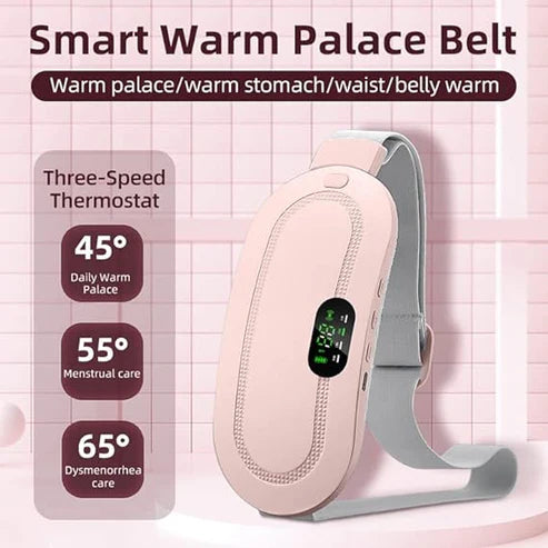 💖 Electric Heating Period Belt – Fast Relief from Menstrual Cramps & Lower Back Pain 🌸
