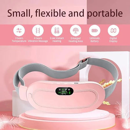 💖 Electric Heating Period Belt – Fast Relief from Menstrual Cramps & Lower Back Pain 🌸