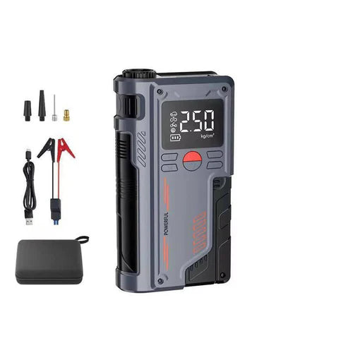 ⚡ Portable Car Jump Starter with Digital Display – Powerful Battery Booster 🚘