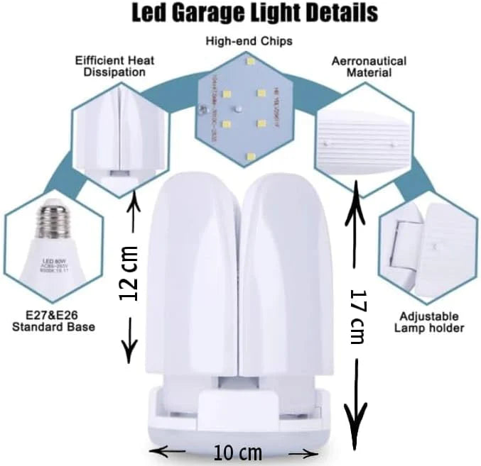 Portable LED Fan Light