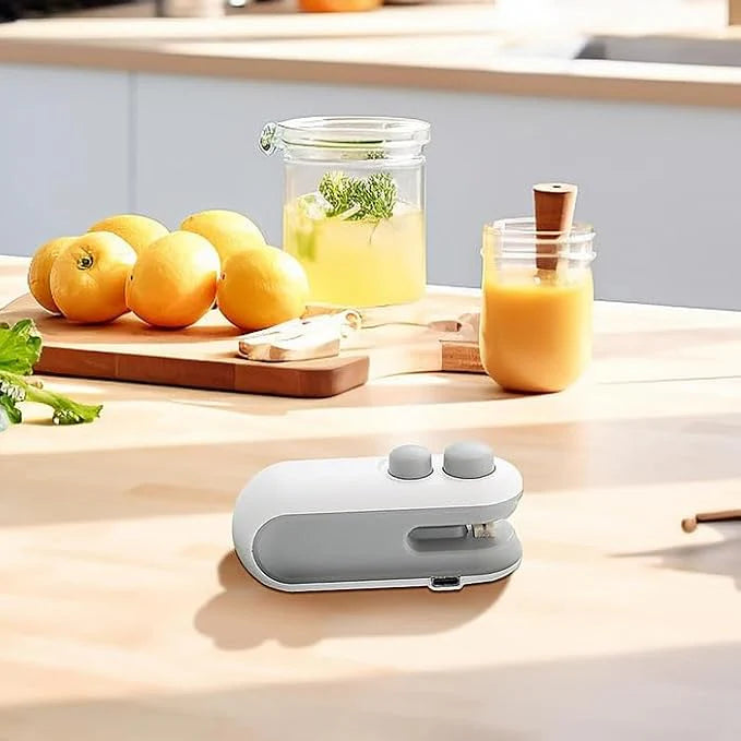 🔥 Portable Heat Sealing Machine – Mini Bag Sealer for Snacks, Food & Travel 🍿