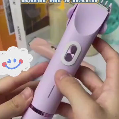 ⚡ Double Head Electric Shaver – Waterproof & Rechargeable 💧