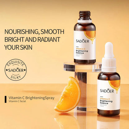 🍋 Sadoer Vitamin C Brightening Essence – Original Glow & Radiance Booster ✨